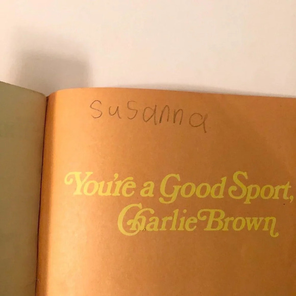 Vintage 1976 Youre A Good Sport Charlie Brown Special Charles M  Schulz - Picture 10 of 16